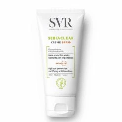 Svr Sebiaclear Crème Spf50 High Sun Protection Mattifying Anti-blemishes 50ml