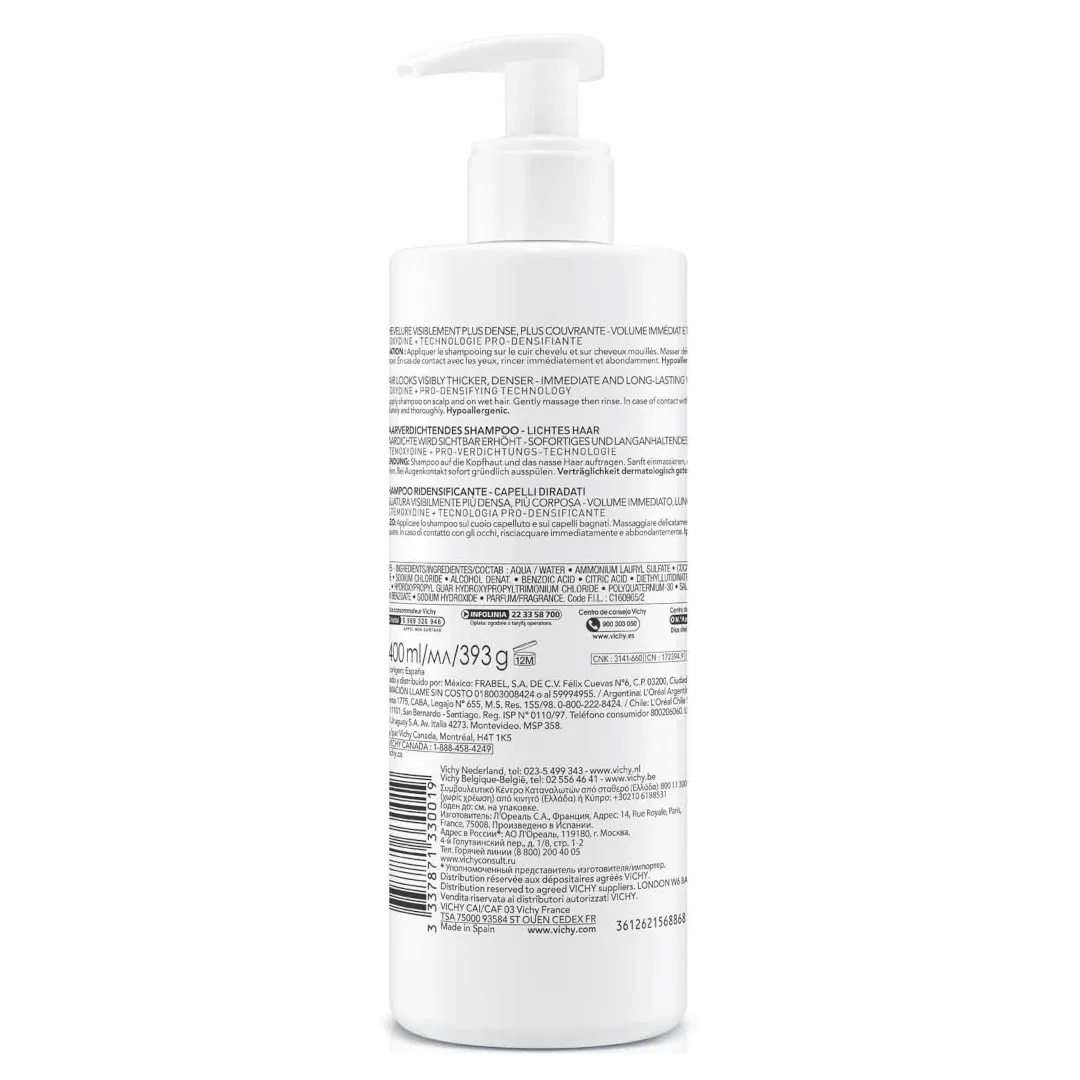 Vichy Dercos Neogenic Redensifying Shampoo 400ml 4 Vichy Dercos Neogenic Redensifying Shampoo 400ml - Image 2